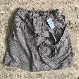 NWT paper bag skirt